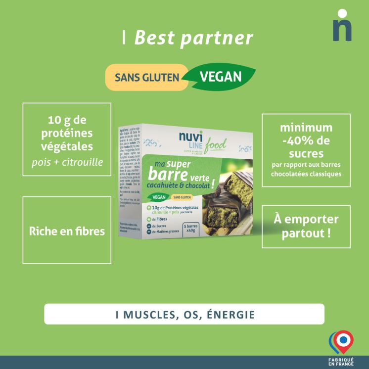 Baton vegan cu proteine – Arahide & Ciocolată, fără gluten