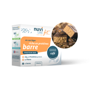Nuviline bar de cafea bogat în proteine