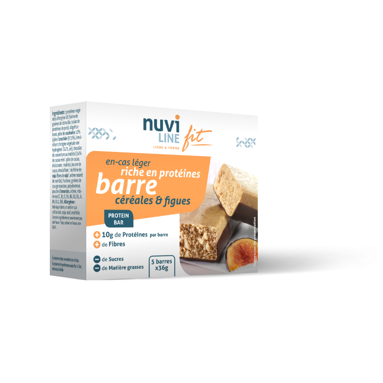 Nuviline cereale bogate în proteine și bar de smochine