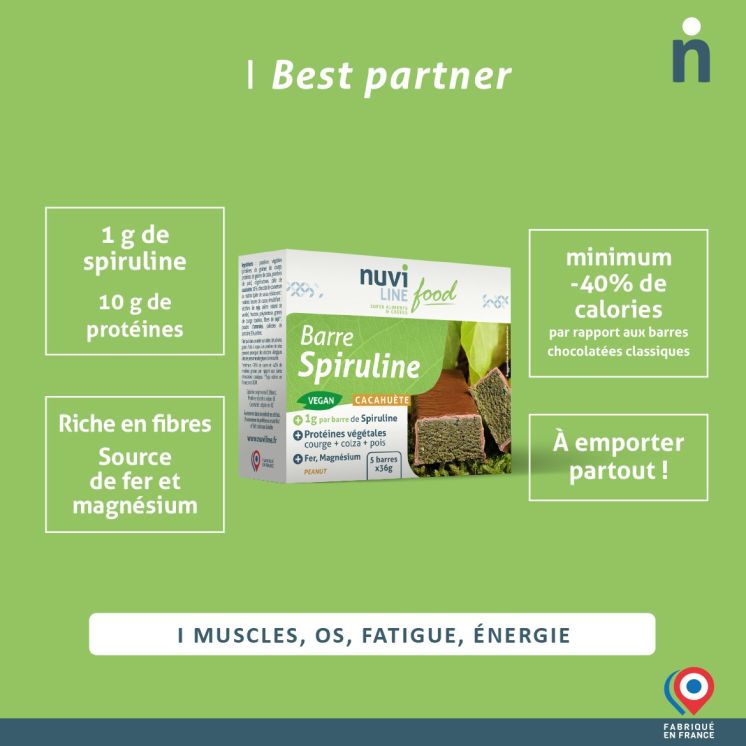 Barul meu cu super spirulină! Proteine vegetale - Paleo